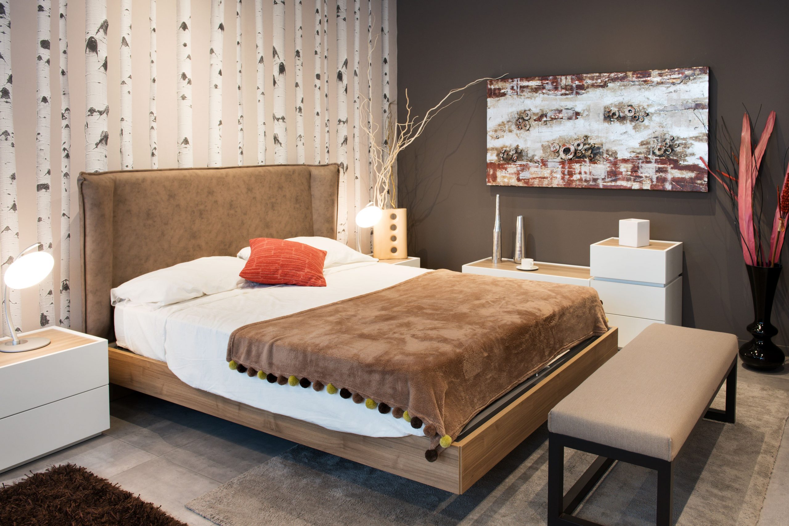 Bedroom Design for Art Lovers